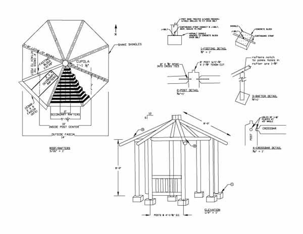 Octagon Gazebo Plans